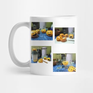 oranges under attack ecopop photo comic Mug